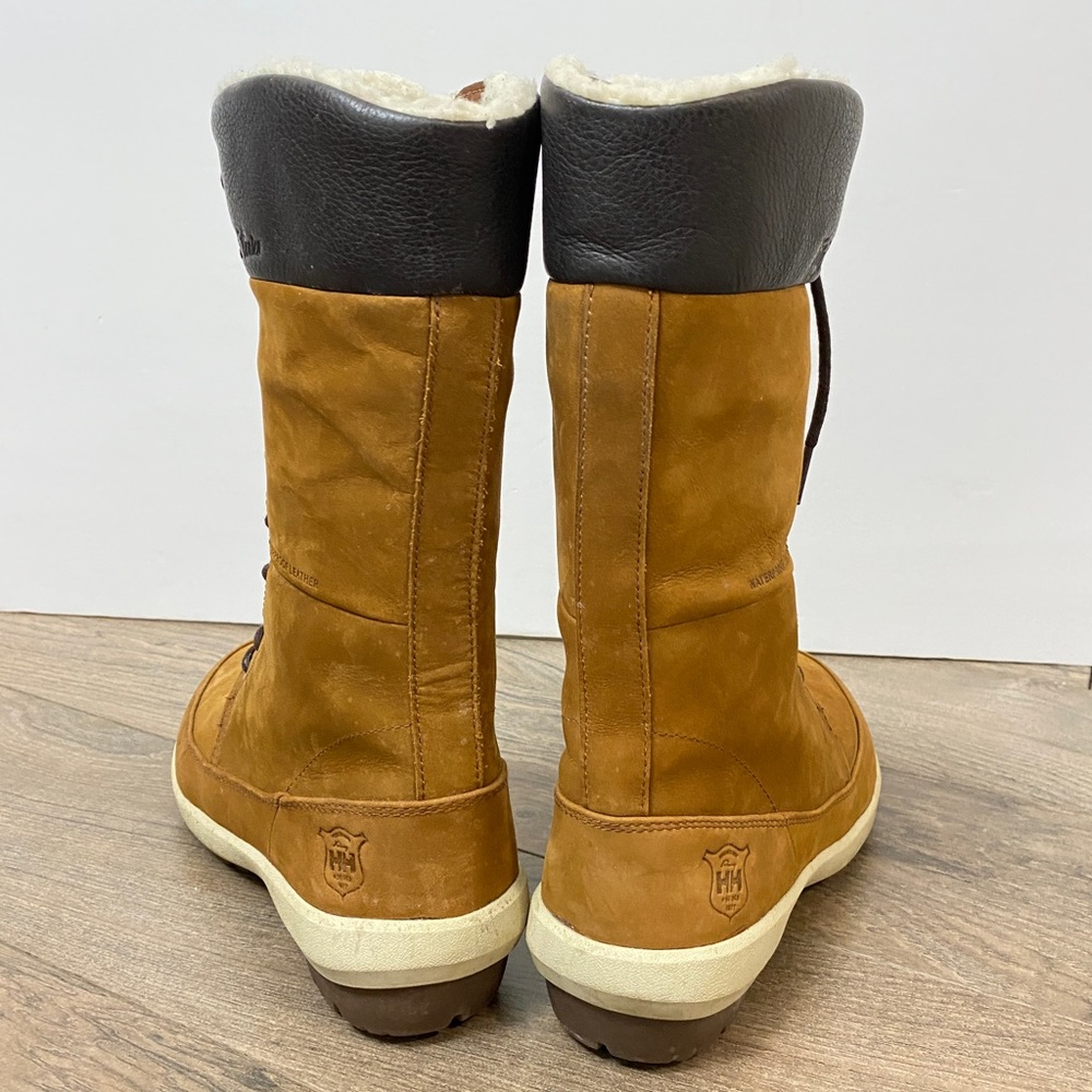 Helly Hanson Waterproof Leather Boots Size 6 - Picture 3 of 8